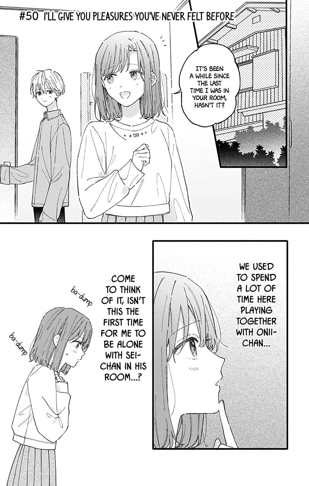 Page 1 Chapter 50 Sei-chan Capacity Over desu!