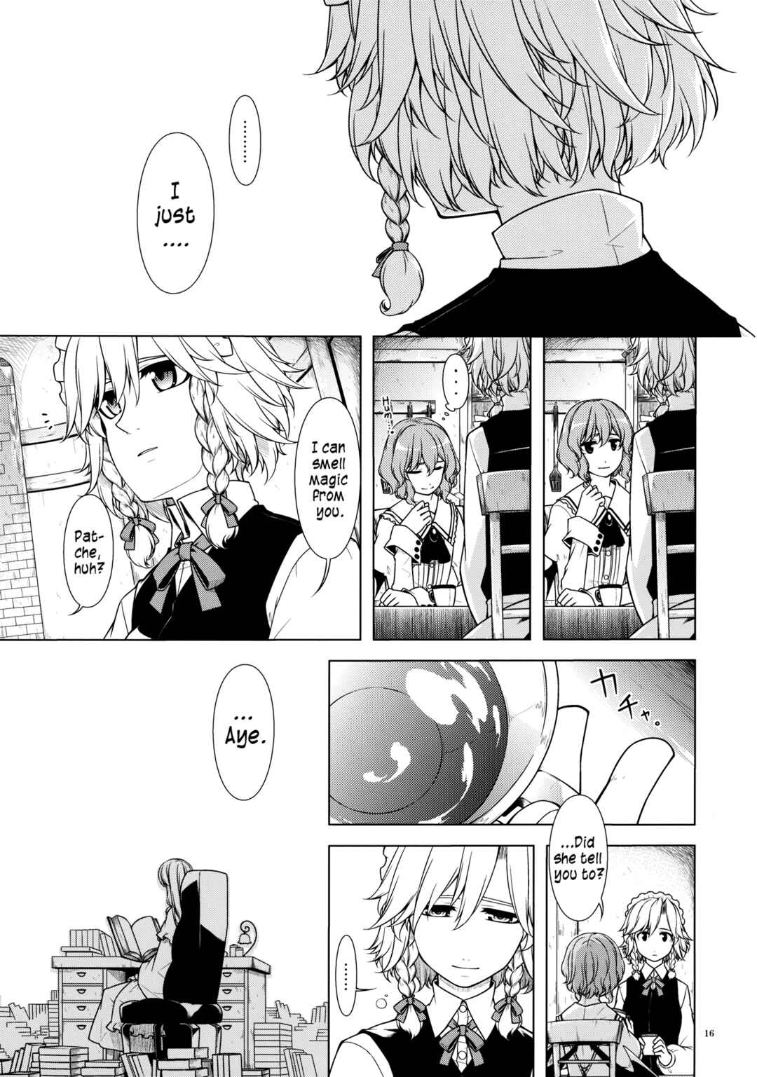 Page 15 Chapter Unknown_1ef4 Touhou - Shiroki ni Kakuretaru Sono Basho e Ashiato Futatsu (Doujinshi)