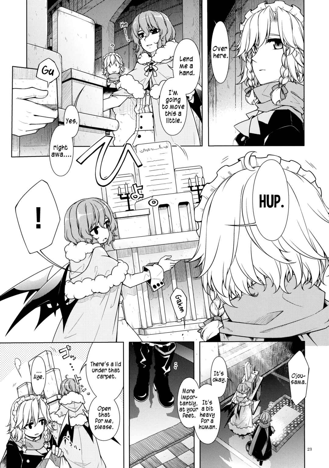 Page 22 Chapter Unknown_1ef4 Touhou - Shiroki ni Kakuretaru Sono Basho e Ashiato Futatsu (Doujinshi)