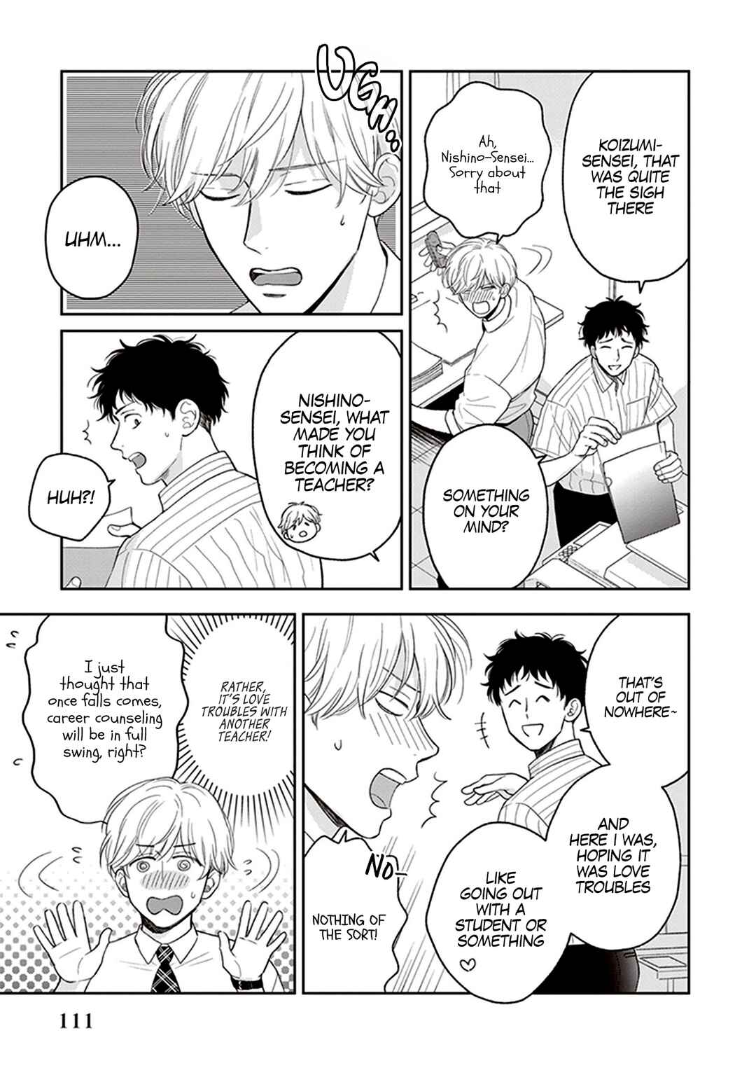 Page 7 Chapter 5 Koizumi-sensei wa Midasaretakunai