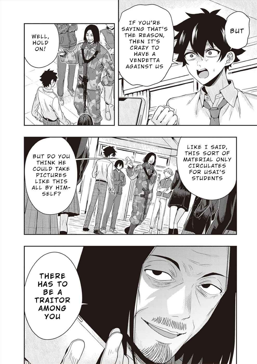 Page 8 Chapter 4 Tsugi wa Anata ga Yarareru Ban Death.