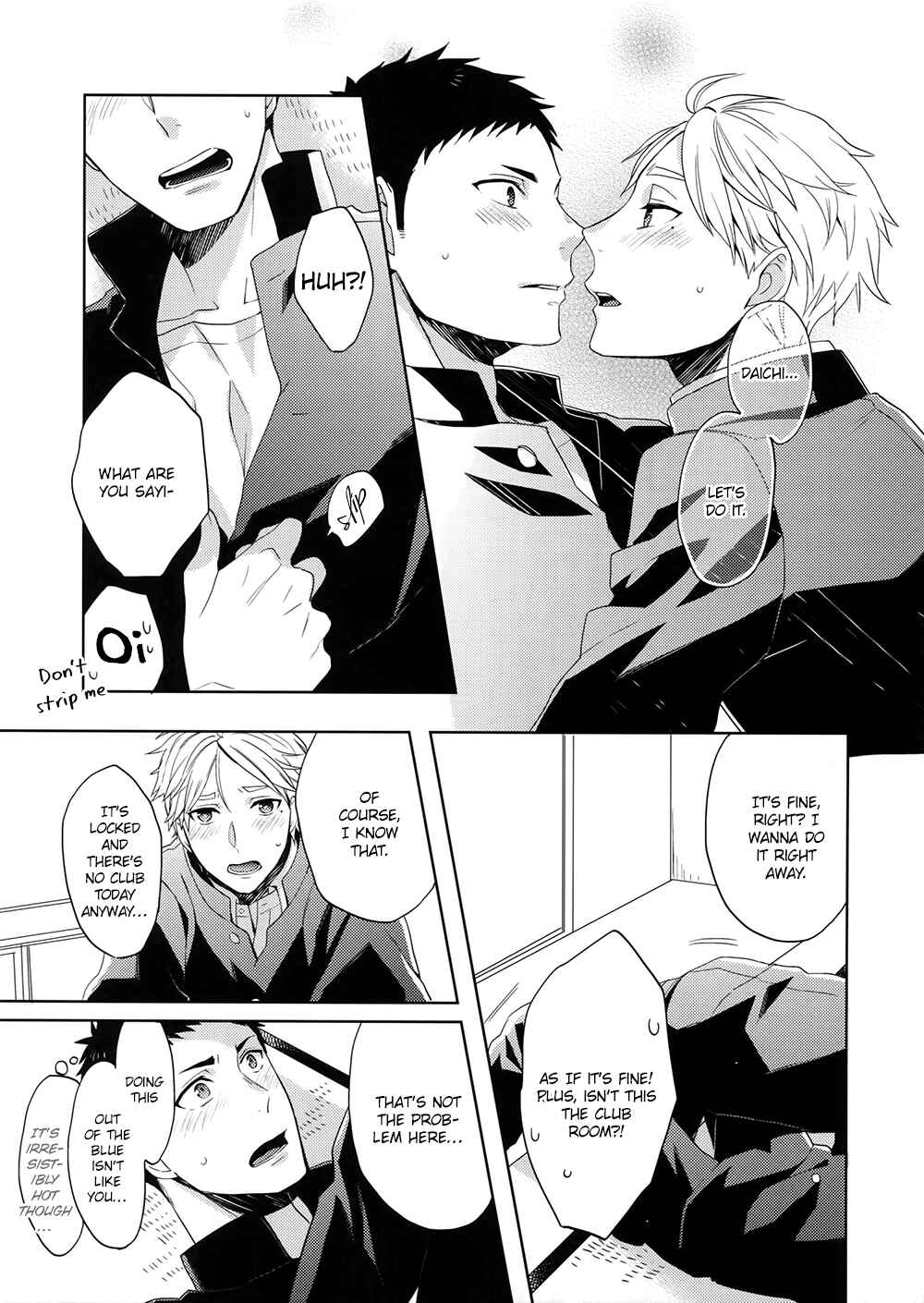 Page 18 Chapter Unknown_ef7f Haikyu!! - S (Doujinshi)
