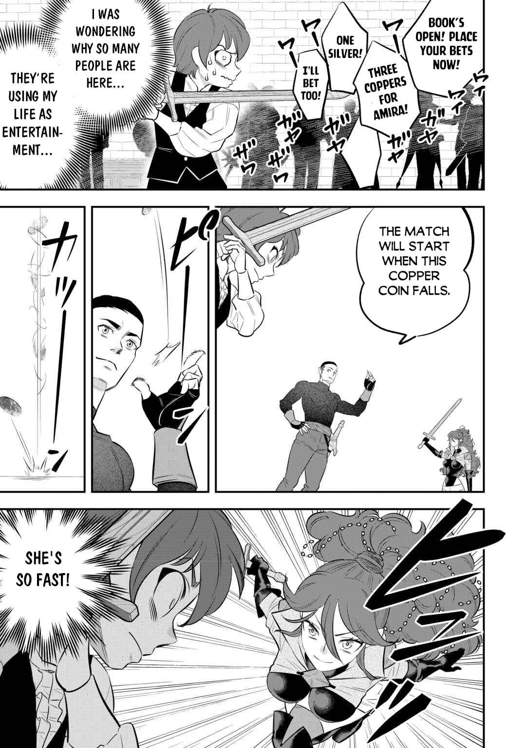 Page 8 Chapter 5 Kirawaremono no Akuyaku Reisoku ni Tensei shita no ni, Naze ka Mawari ga Hanatte Oite Kurenai