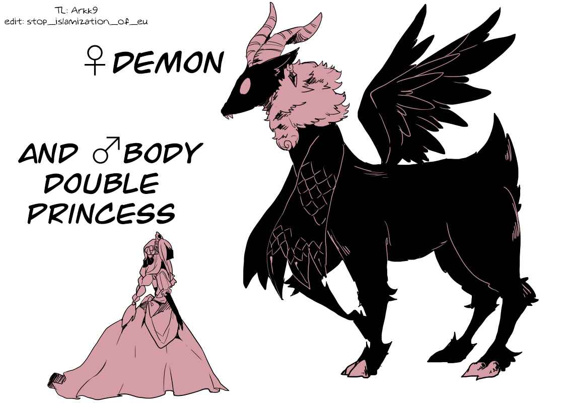 Page 1 Chapter Unknown_a77a ♀Demon and ♂Body Double Princess