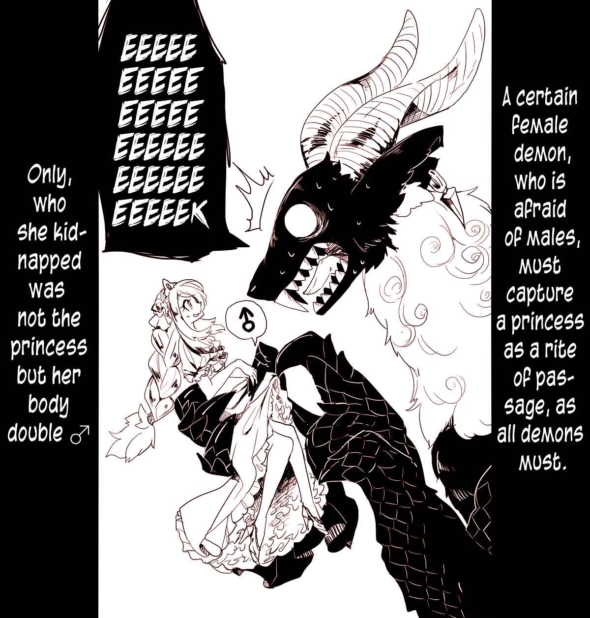 Page 2 Chapter Unknown_a77a ♀Demon and ♂Body Double Princess