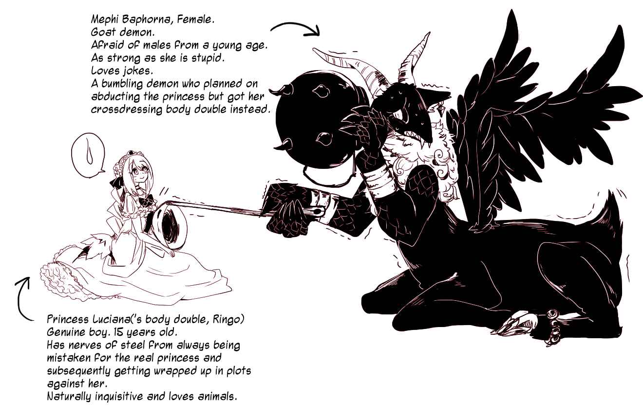 Page 3 Chapter Unknown_a77a ♀Demon and ♂Body Double Princess