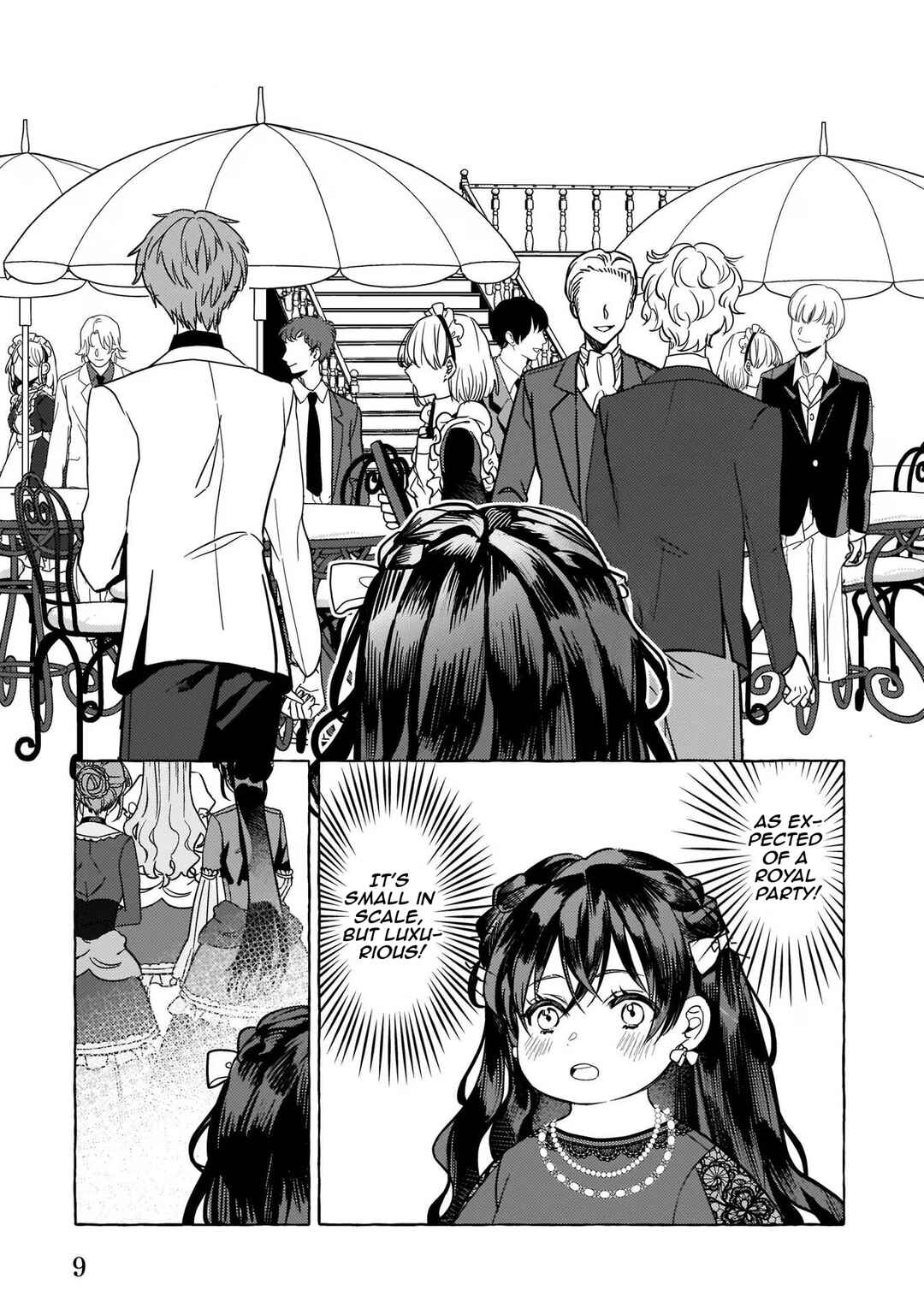Page 10 Chapter 5 Tenseisaki ga Shoujo Manga no Shirobuta Reijou datta reBoooot!