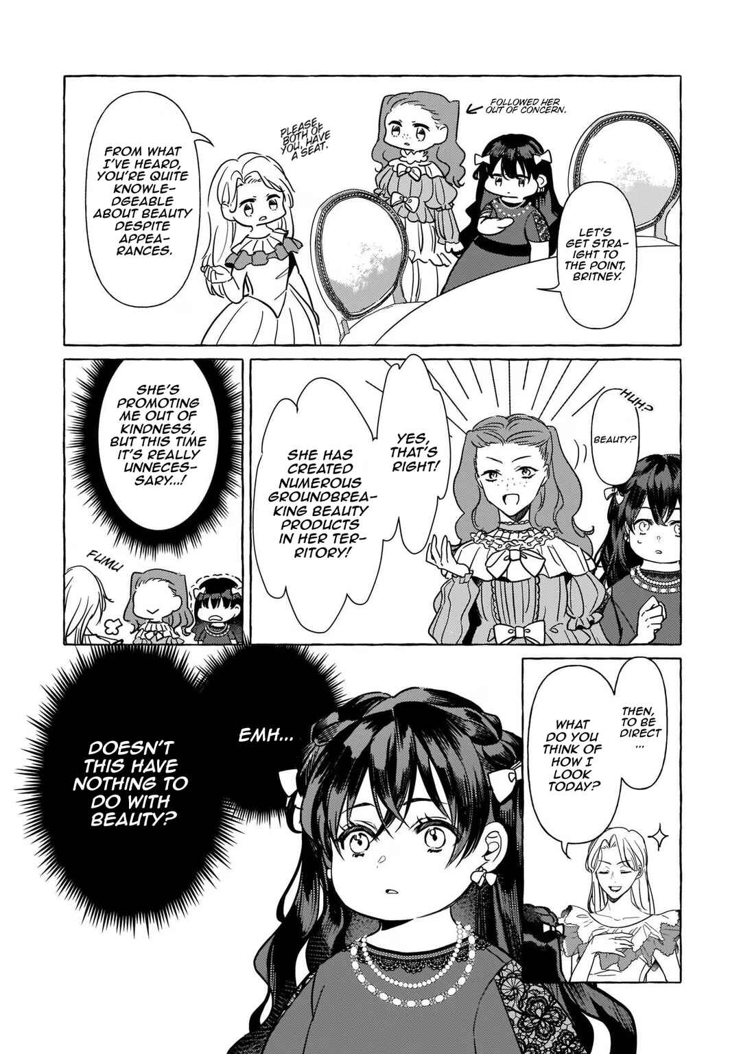 Page 21 Chapter 5 Tenseisaki ga Shoujo Manga no Shirobuta Reijou datta reBoooot!