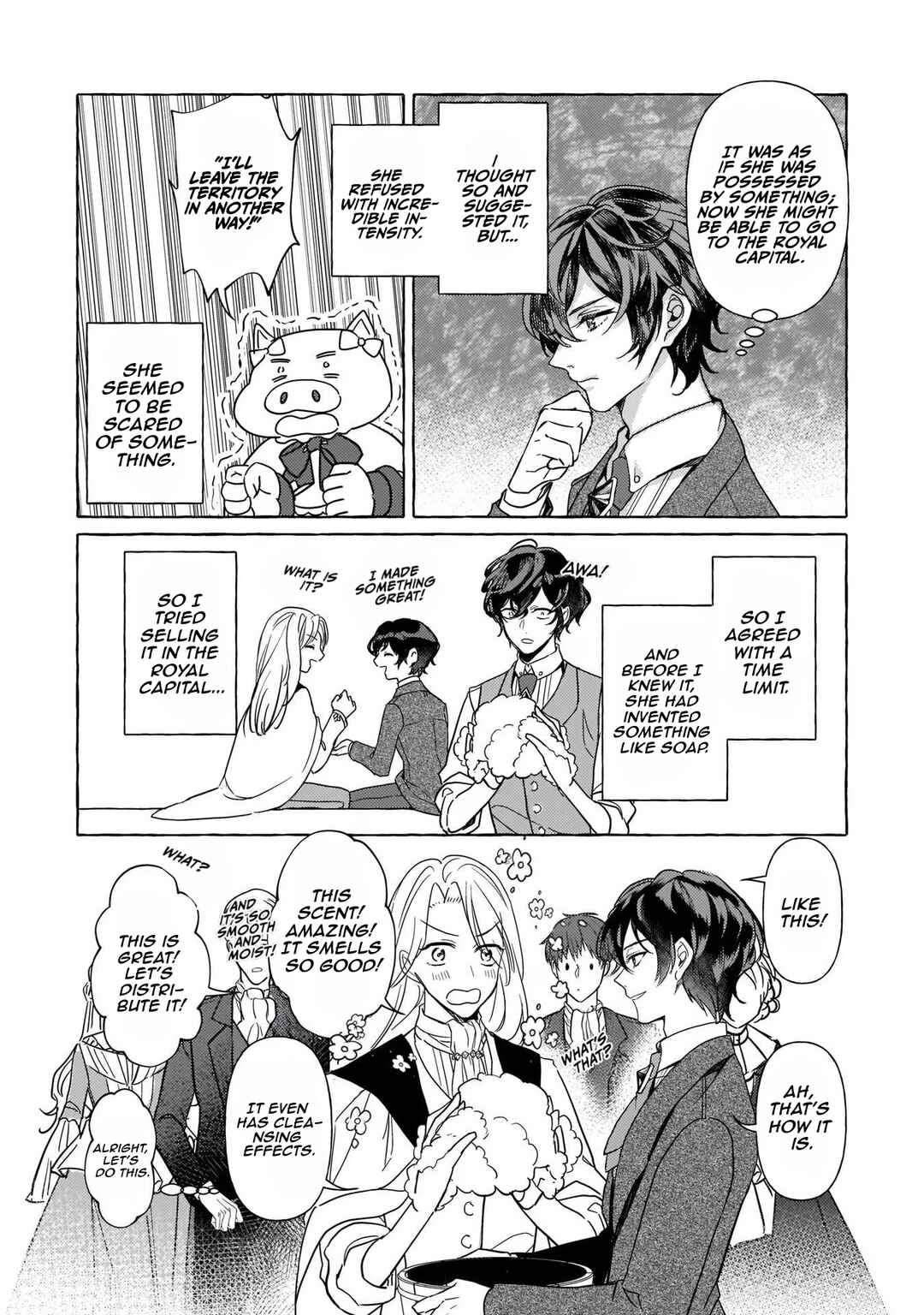 Page 36 Chapter 3 Tenseisaki ga Shoujo Manga no Shirobuta Reijou datta reBoooot!