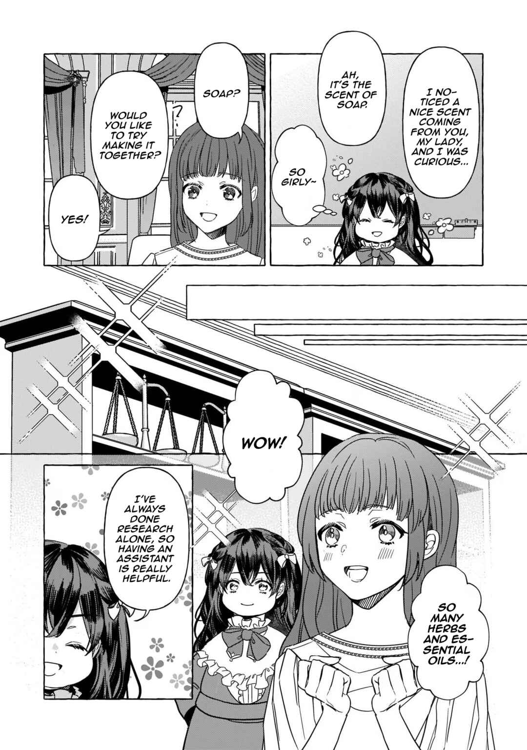 Page 9 Chapter 3 Tenseisaki ga Shoujo Manga no Shirobuta Reijou datta reBoooot!