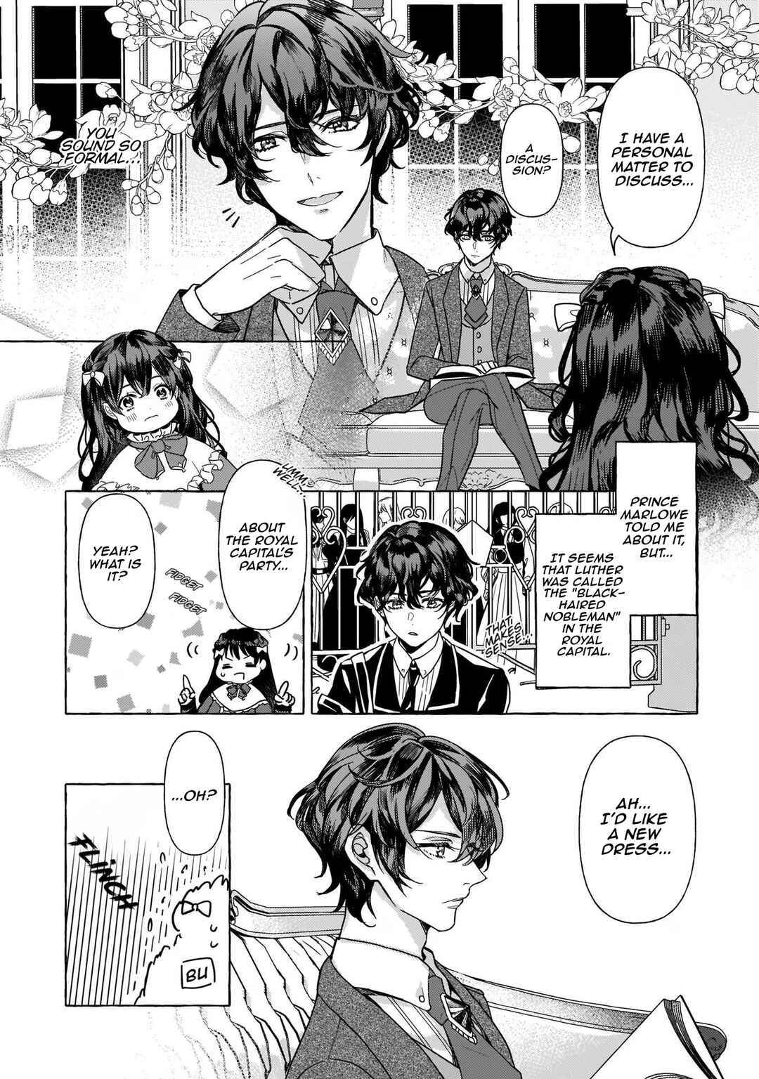 Page 25 Chapter 4 Tenseisaki ga Shoujo Manga no Shirobuta Reijou datta reBoooot!