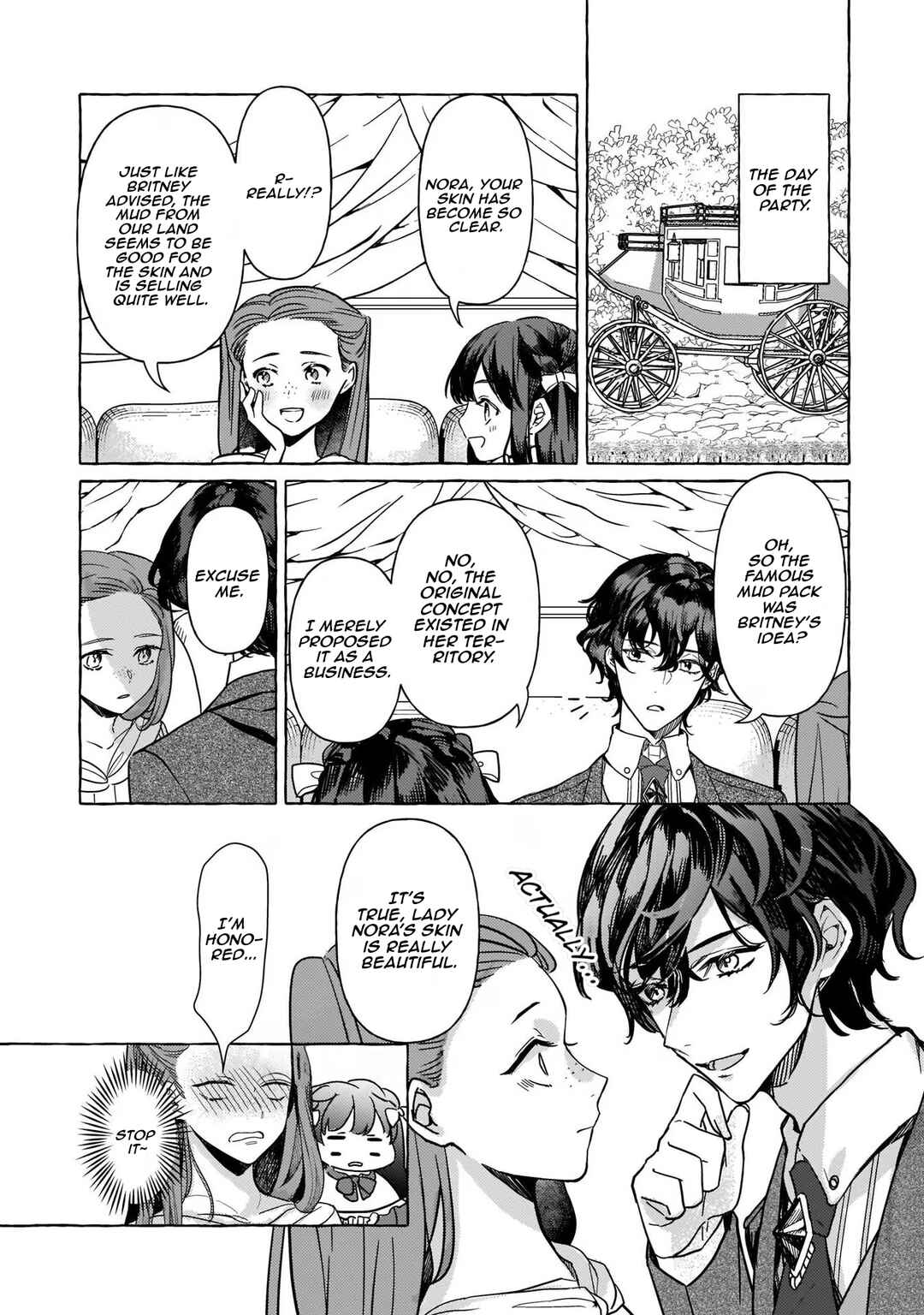 Page 37 Chapter 4 Tenseisaki ga Shoujo Manga no Shirobuta Reijou datta reBoooot!