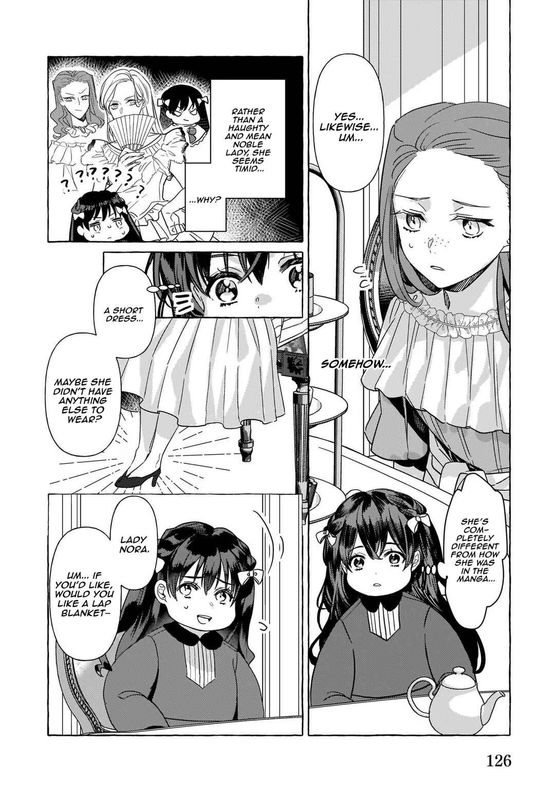 Page 5 Chapter 4 Tenseisaki ga Shoujo Manga no Shirobuta Reijou datta reBoooot!