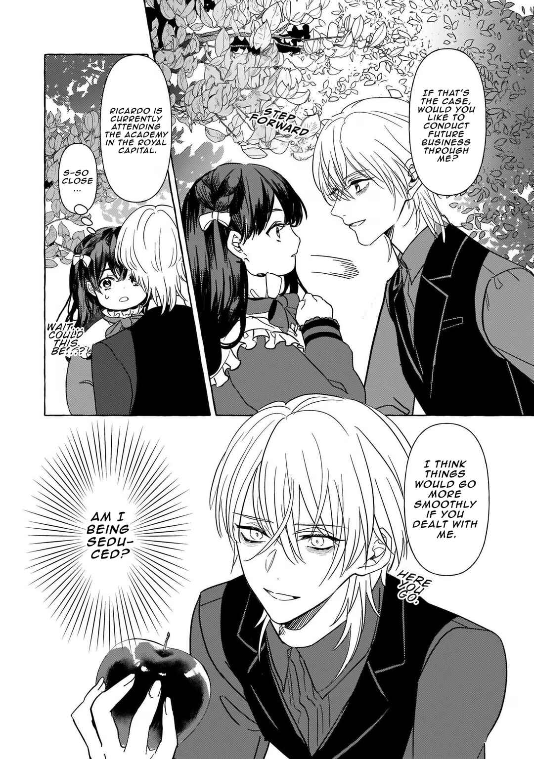 Page 9 Chapter 7 Tenseisaki ga Shoujo Manga no Shirobuta Reijou datta reBoooot!