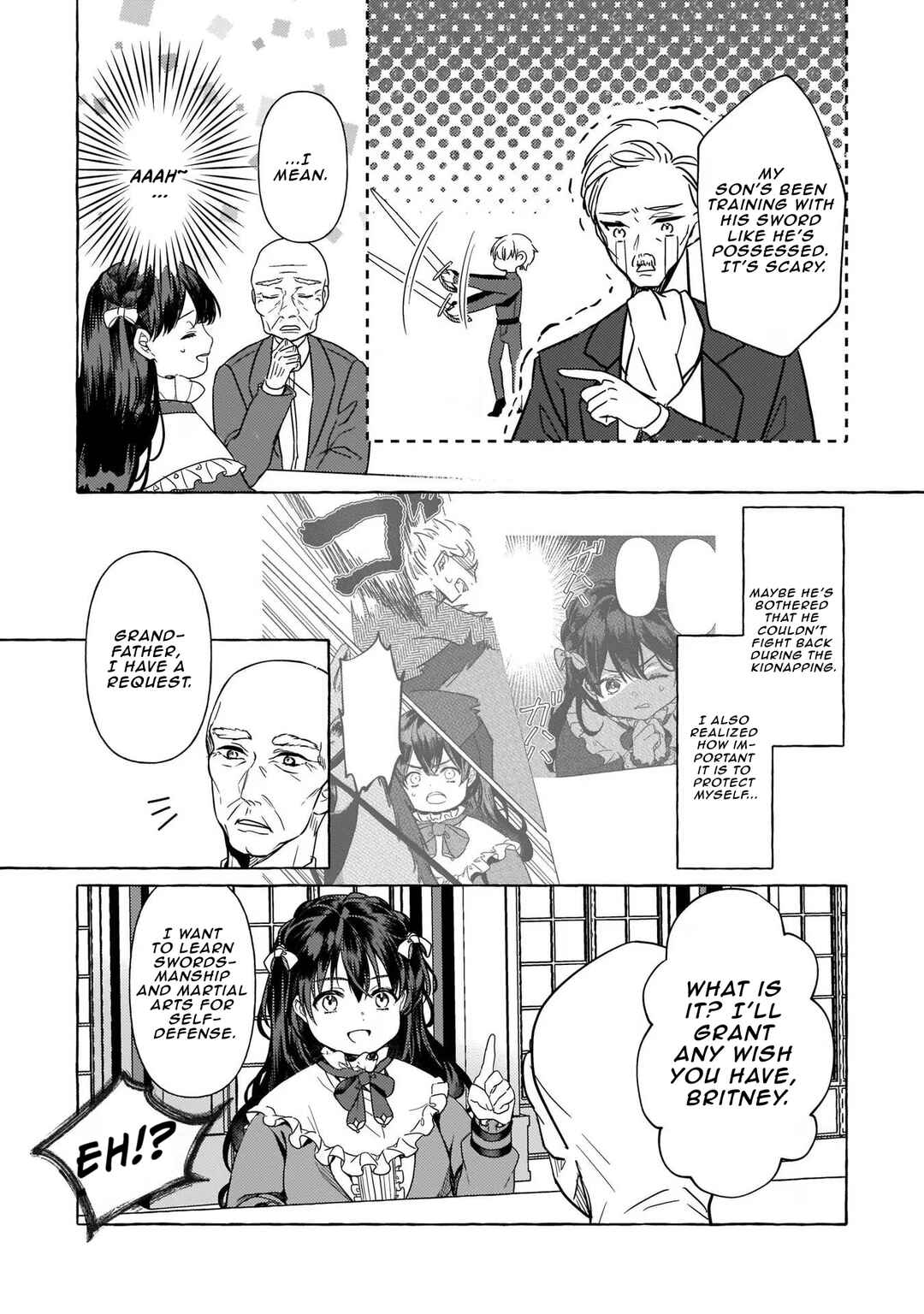 Page 32 Chapter 8 Tenseisaki ga Shoujo Manga no Shirobuta Reijou datta reBoooot!