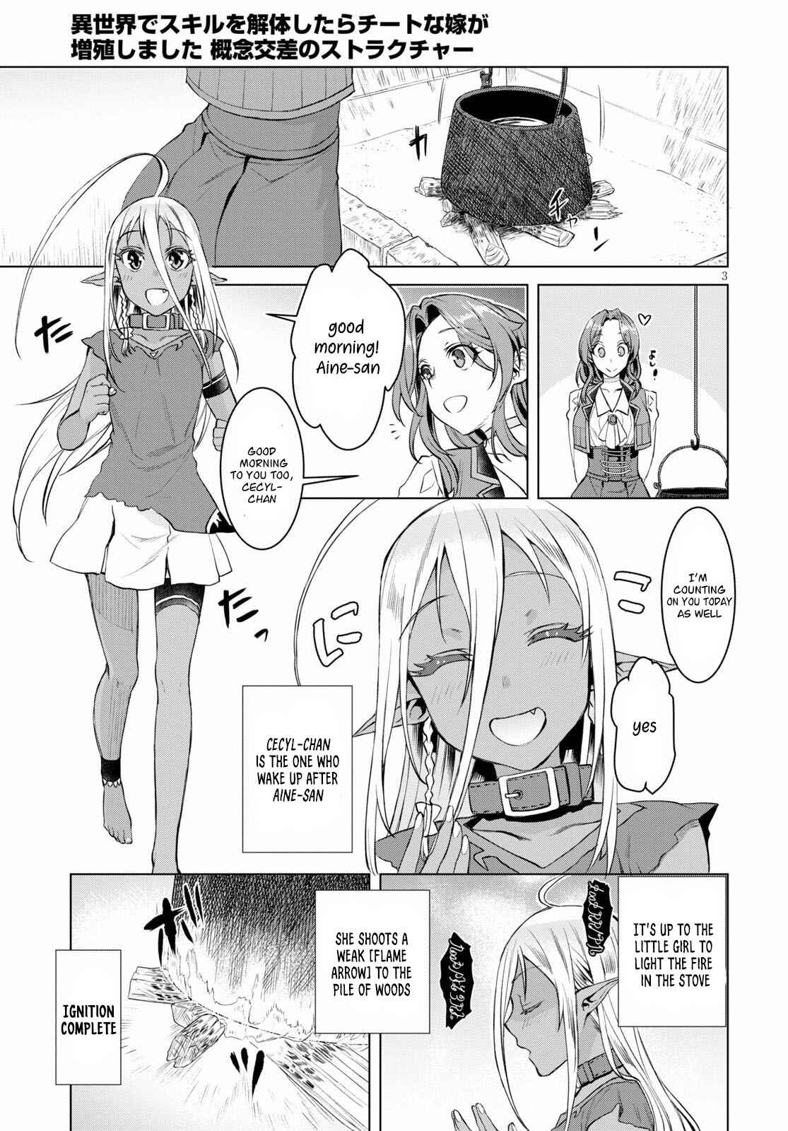 Page 3 Chapter 32 Isekai de Skill wo Kaitai Shitara Cheat na Yome ga Zoushoku Shimashita: Gainen Kousa no Structure
