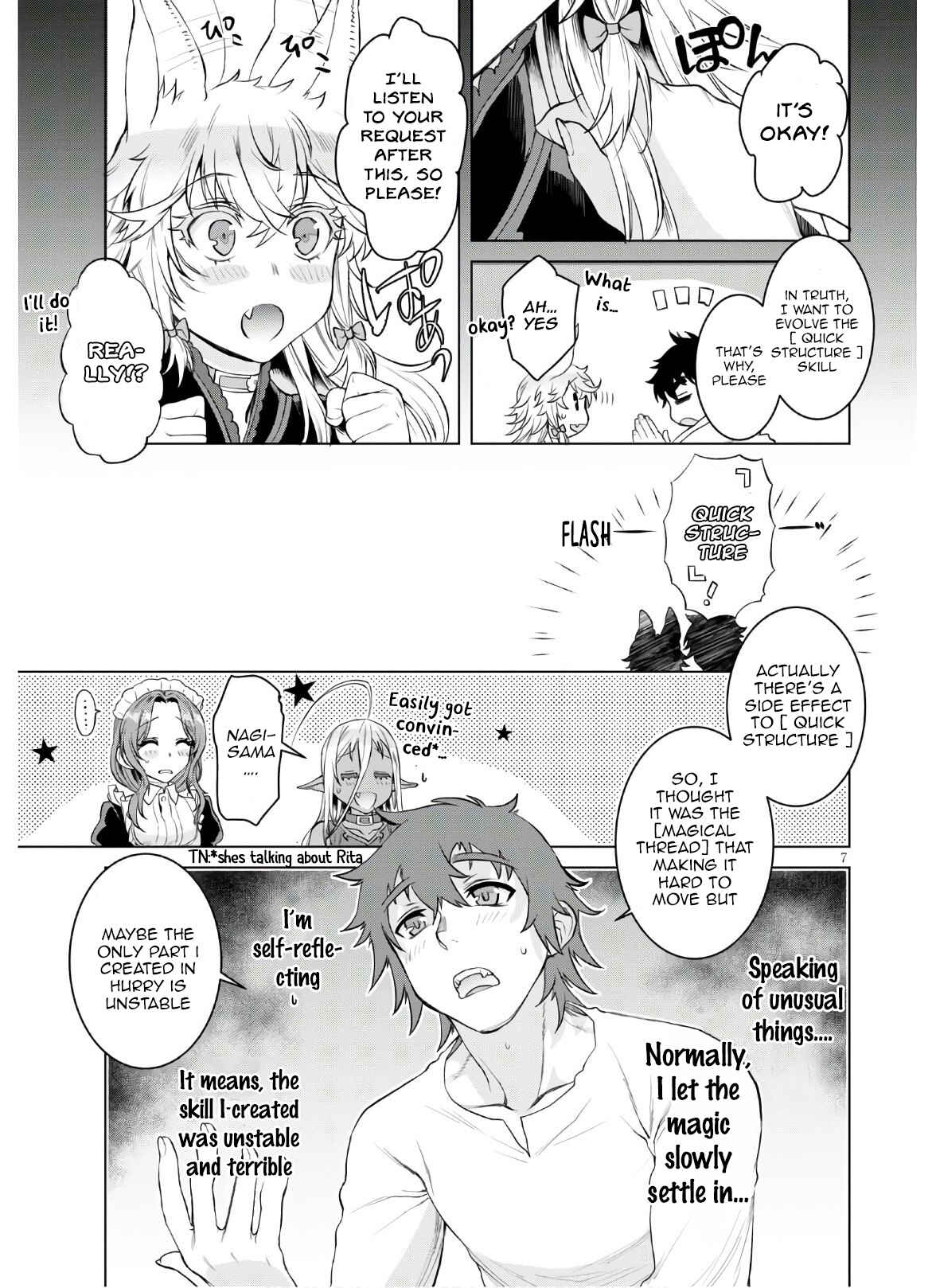 Page 7 Chapter 34 Isekai de Skill wo Kaitai Shitara Cheat na Yome ga Zoushoku Shimashita: Gainen Kousa no Structure