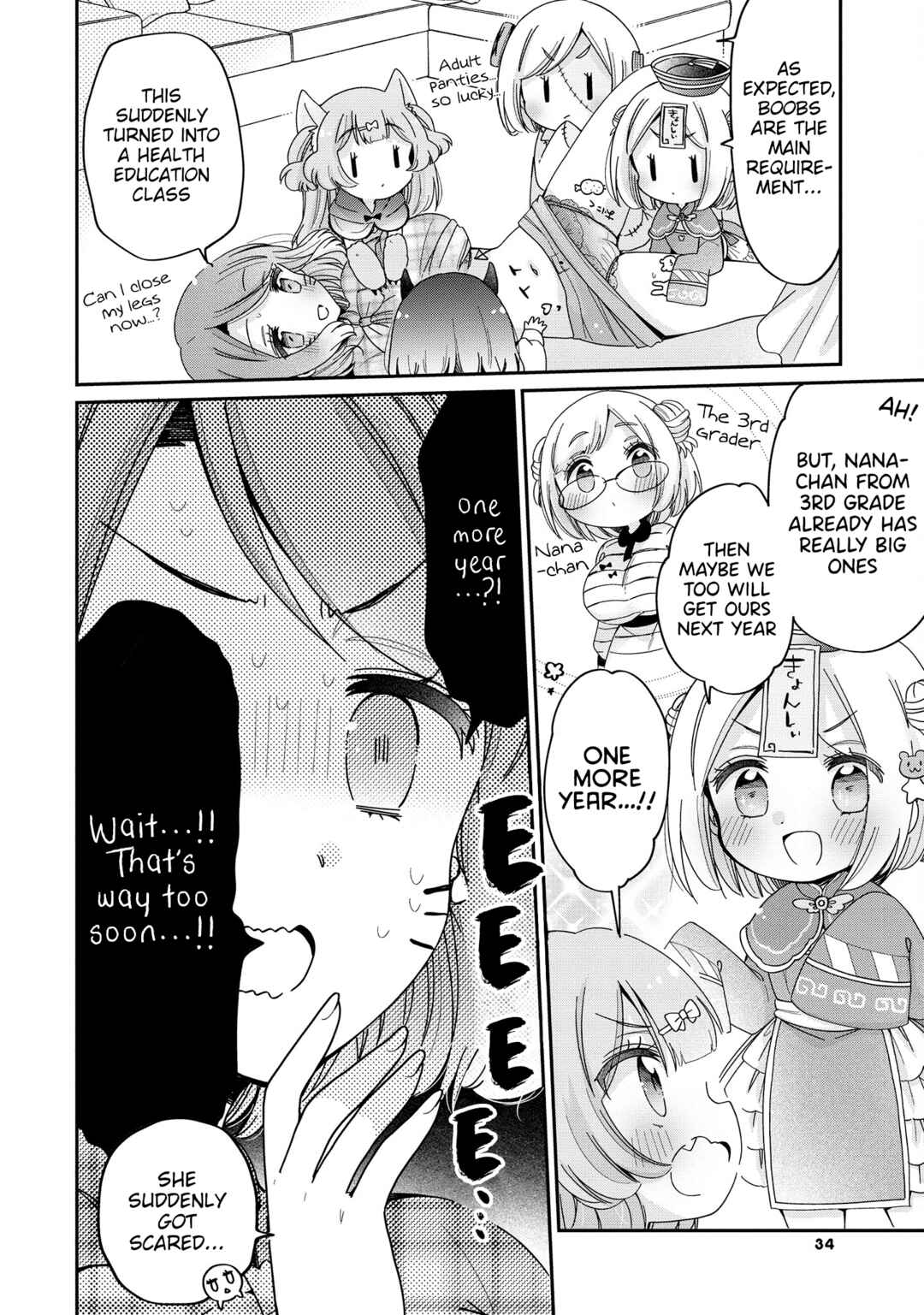 Page 9 Chapter 54 Onee-san wa Joshi Shougakusei ni Kyoumi ga arimasu