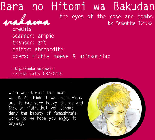 Page 17 Chapter 3 Bara no Hitomi wa Bakudan