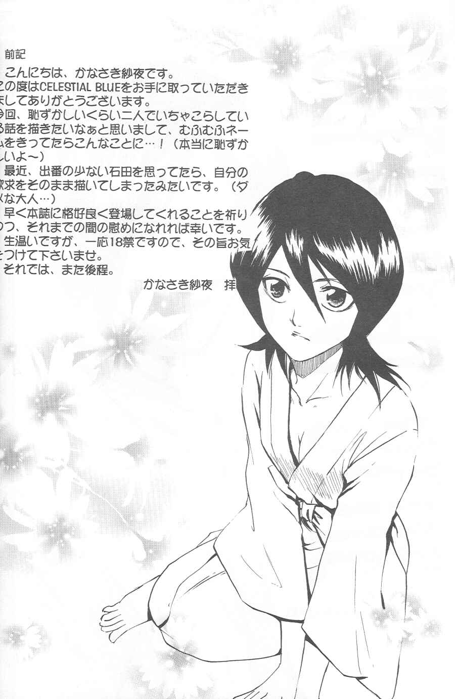 Page 2 Chapter Unknown_18fd Bleach - Celestial Blue (Doujinshi)