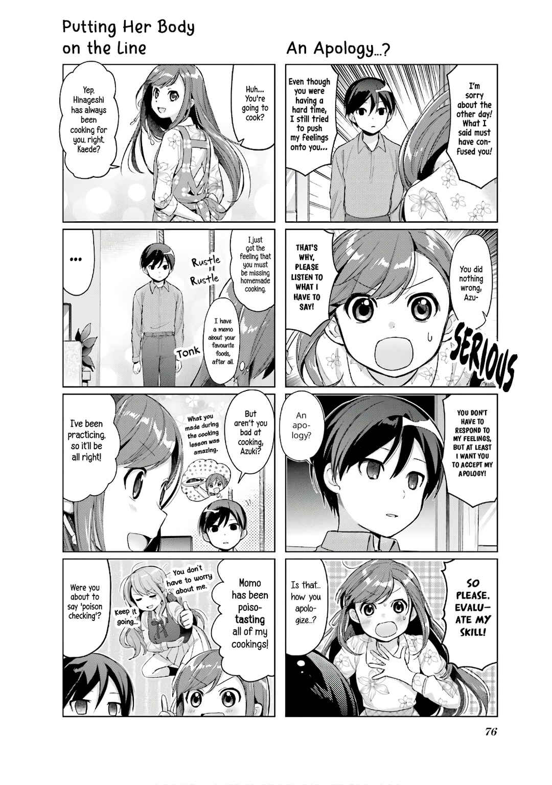 Page 6 Chapter 15 Amaetai Hi wa Soba ni Ite.