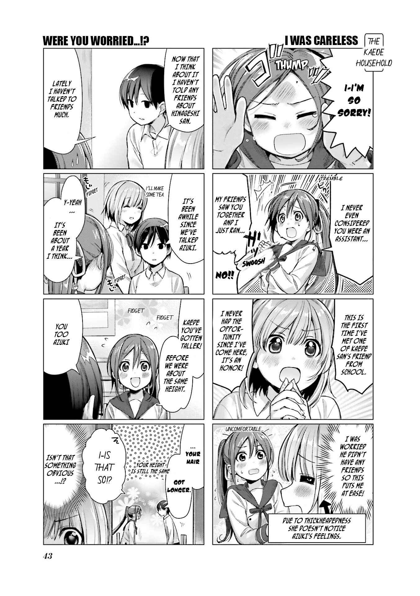 Page 10 Chapter 3 Amaetai Hi wa Soba ni Ite.