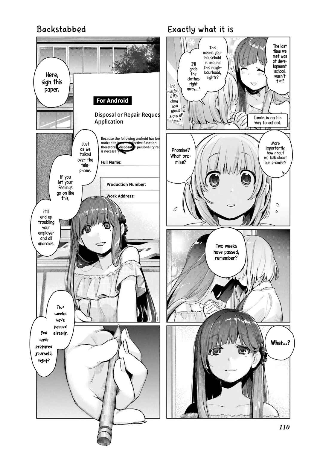 Page 6 Chapter 9 Amaetai Hi wa Soba ni Ite.