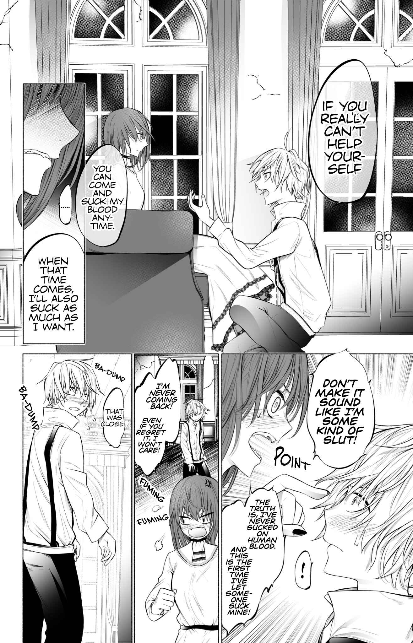 Page 4 Chapter 2 A Story About Vampires Sharing Blood Everyday to Survive