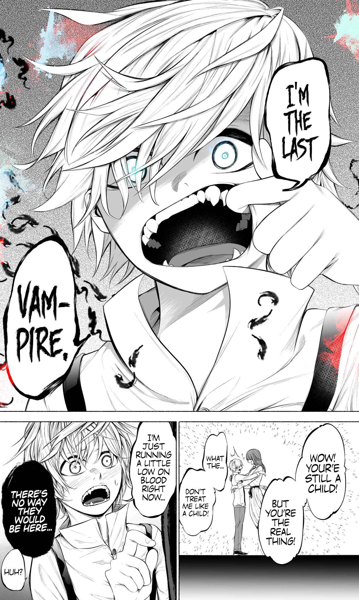 Page 2 Chapter 1 A Story About Vampires Sharing Blood Everyday to Survive