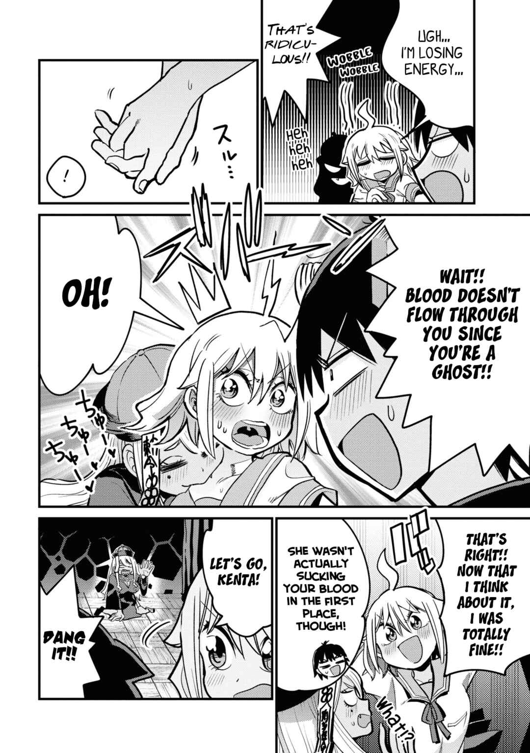 Page 4 Chapter 25 Yuurei ni Natta kara Pantsu Misete mo Barenai Yone!?