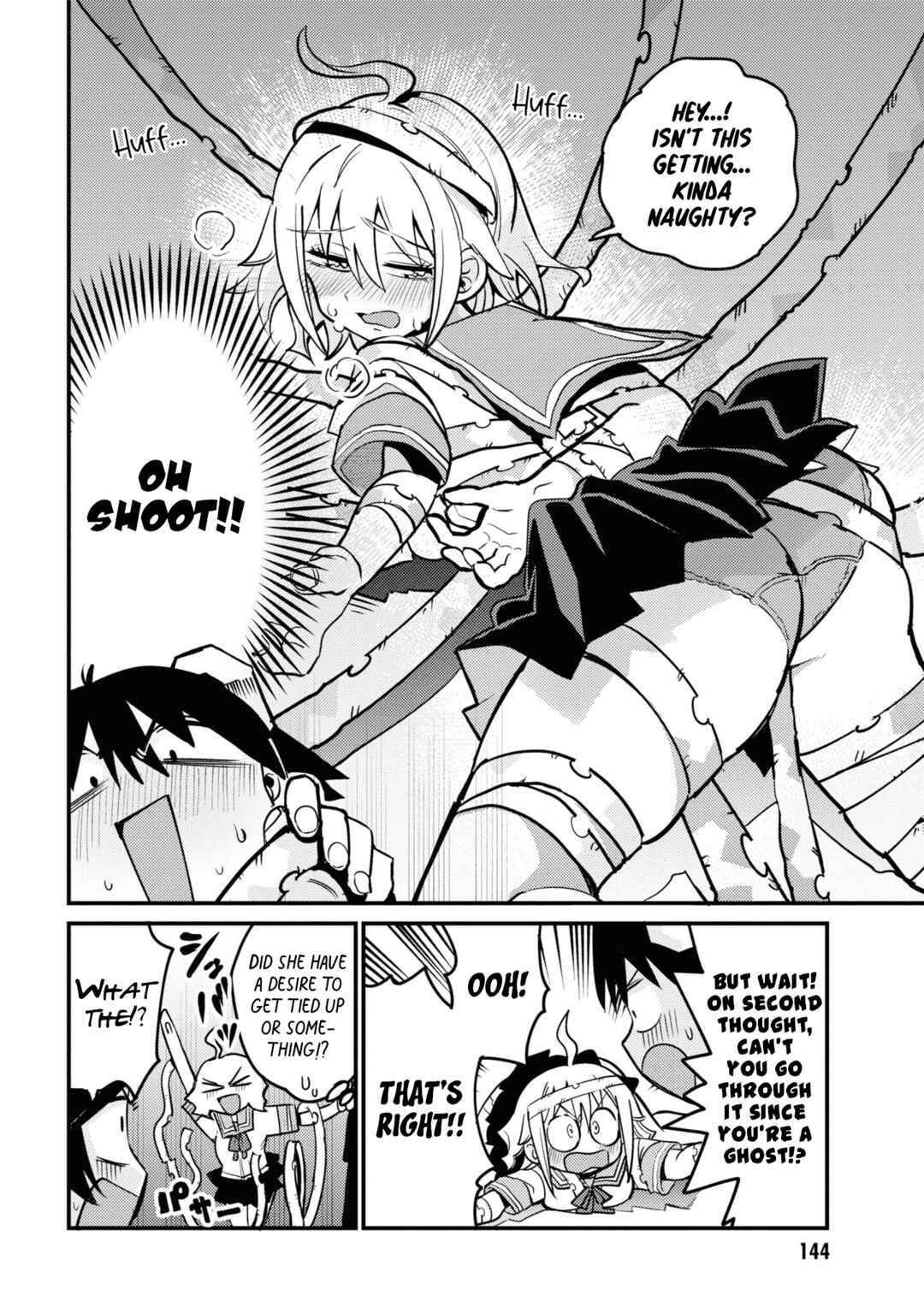 Page 8 Chapter 25 Yuurei ni Natta kara Pantsu Misete mo Barenai Yone!?