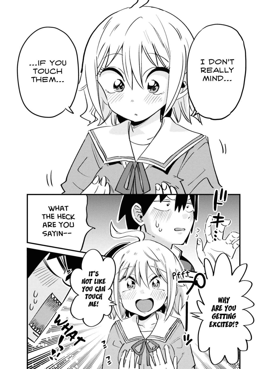 Page 9 Chapter 6 Yuurei ni Natta kara Pantsu Misete mo Barenai Yone!?