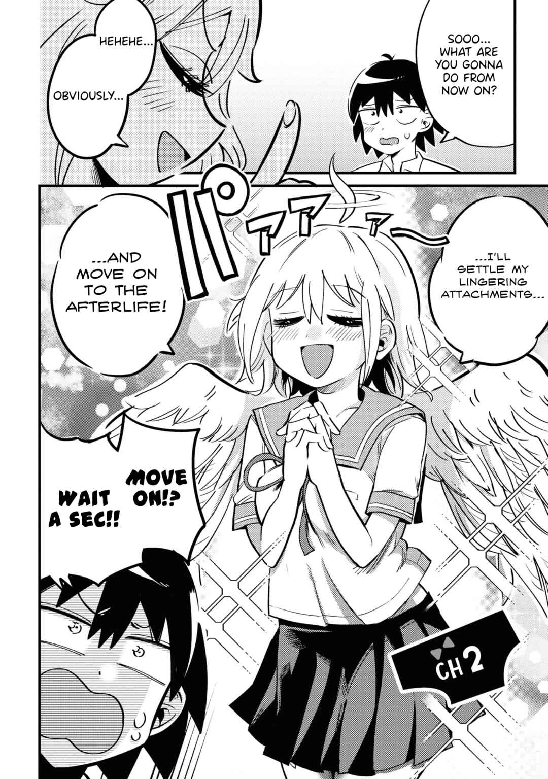 Page 2 Chapter 2 Yuurei ni Natta kara Pantsu Misete mo Barenai Yone!?