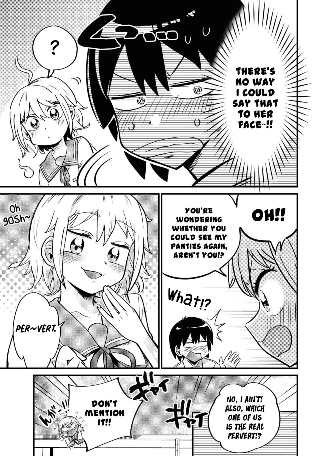 Page 5 Chapter 2 Yuurei ni Natta kara Pantsu Misete mo Barenai Yone!?