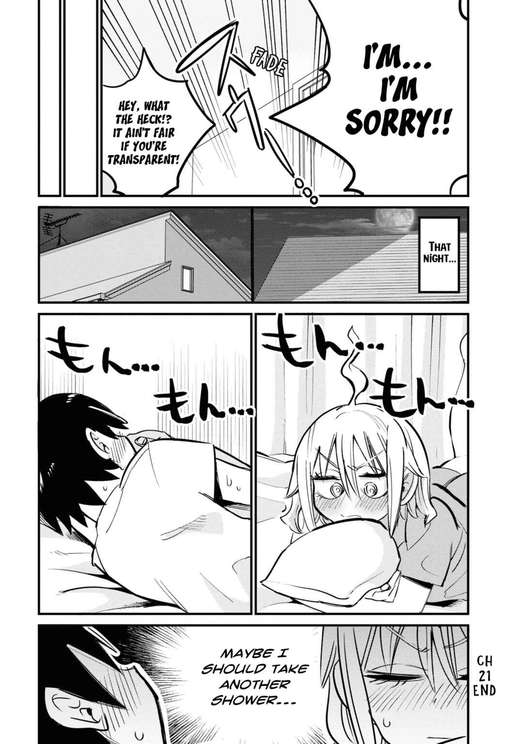 Page 12 Chapter 21 Yuurei ni Natta kara Pantsu Misete mo Barenai Yone!?