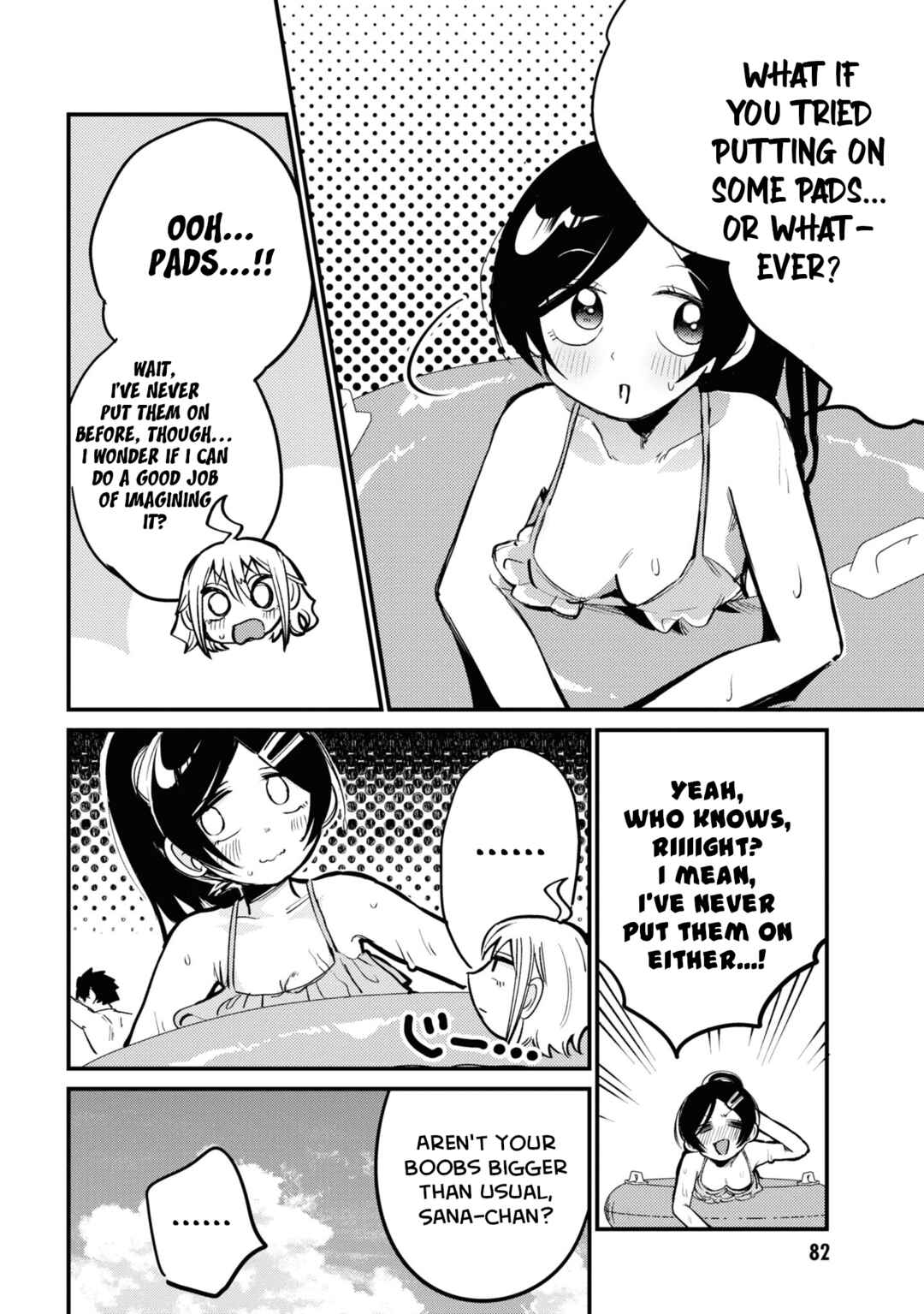 Page 8 Chapter 20 Yuurei ni Natta kara Pantsu Misete mo Barenai Yone!?