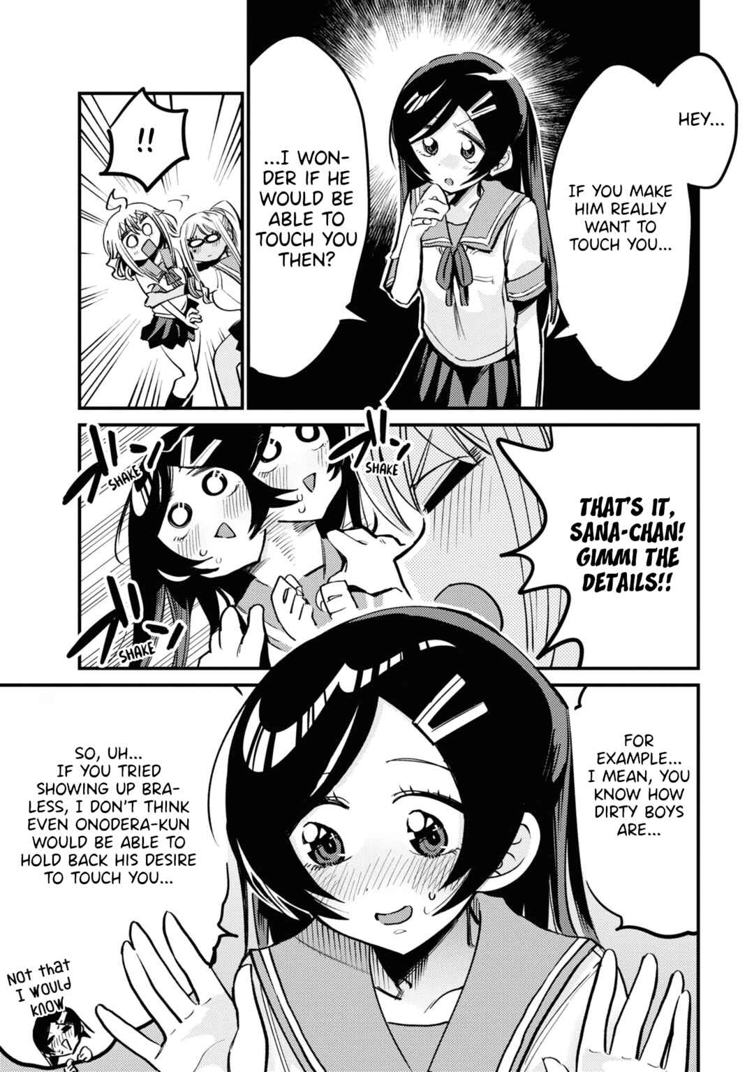 Page 7 Chapter 18 Yuurei ni Natta kara Pantsu Misete mo Barenai Yone!?