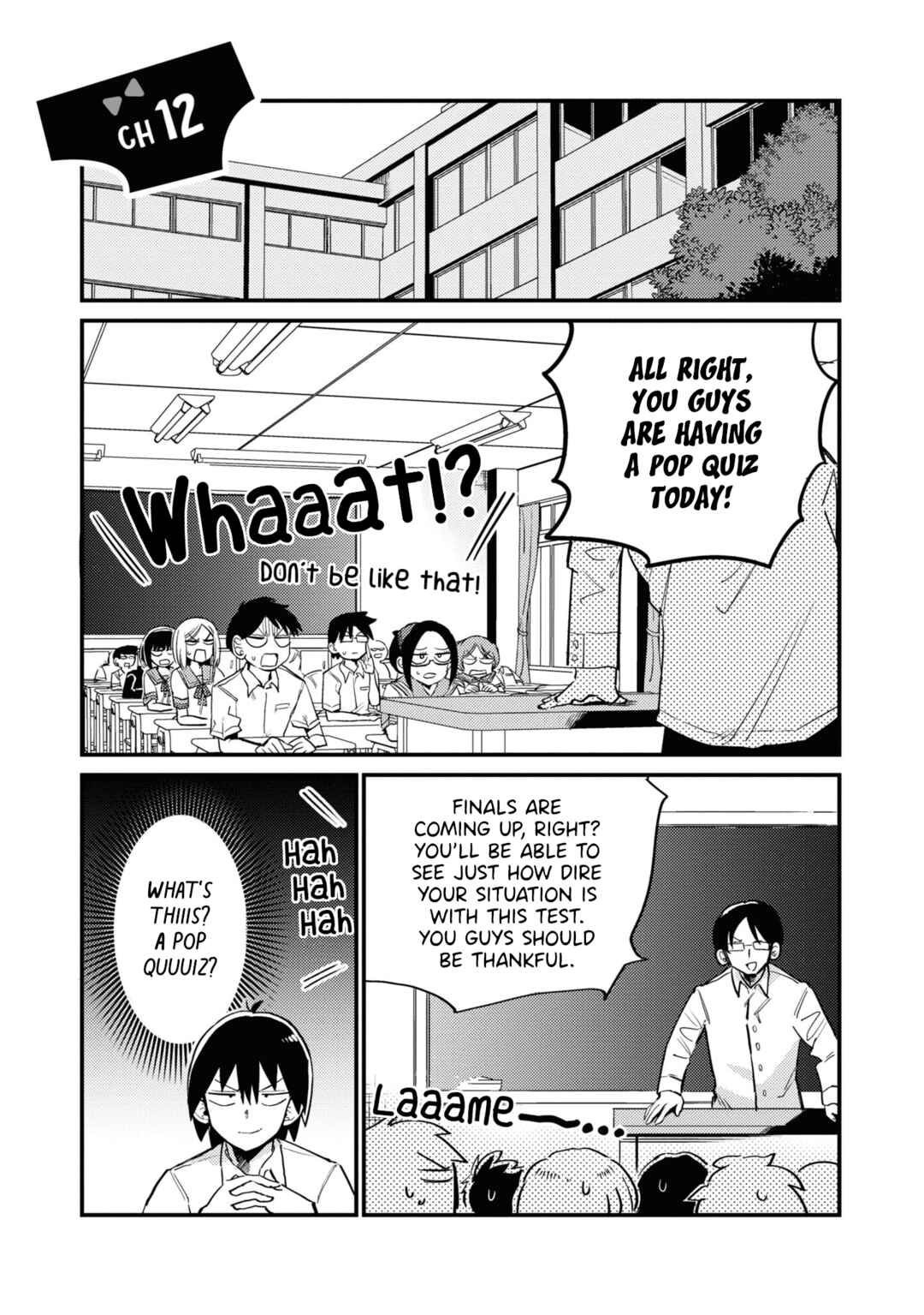 Page 1 Chapter 12 Yuurei ni Natta kara Pantsu Misete mo Barenai Yone!?