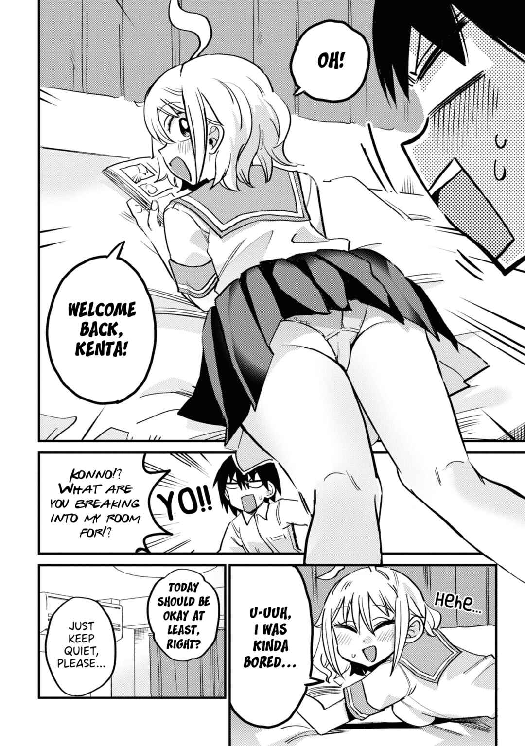 Page 10 Chapter 12 Yuurei ni Natta kara Pantsu Misete mo Barenai Yone!?