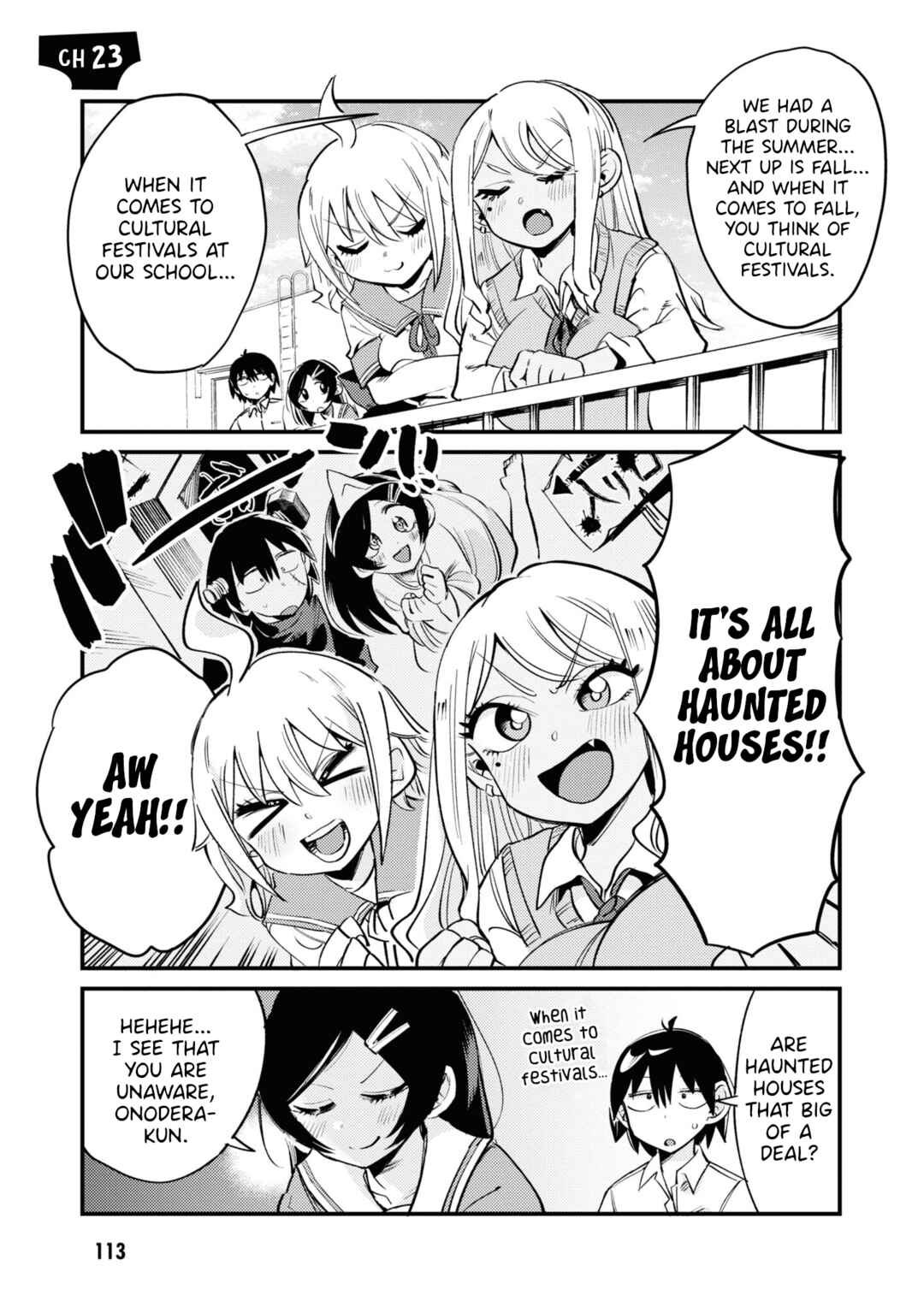Page 1 Chapter 23 Yuurei ni Natta kara Pantsu Misete mo Barenai Yone!?