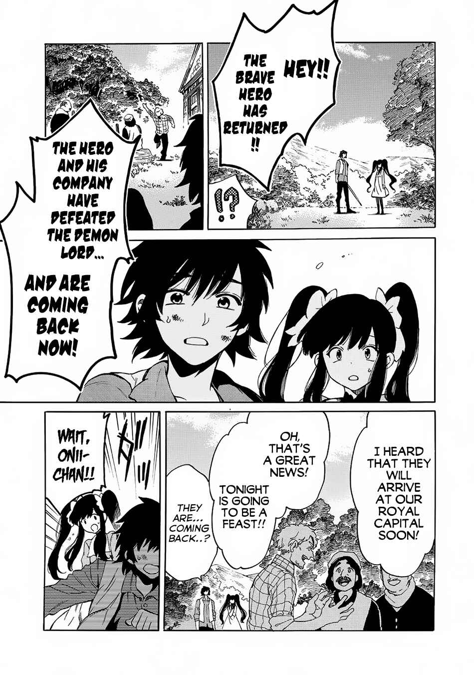 Page 15 Chapter 3 Sono Mono. Nochi ni... ~Kigatsuitara S-kyuu Saikyou!? Yuusha Wazu no Daibouken~