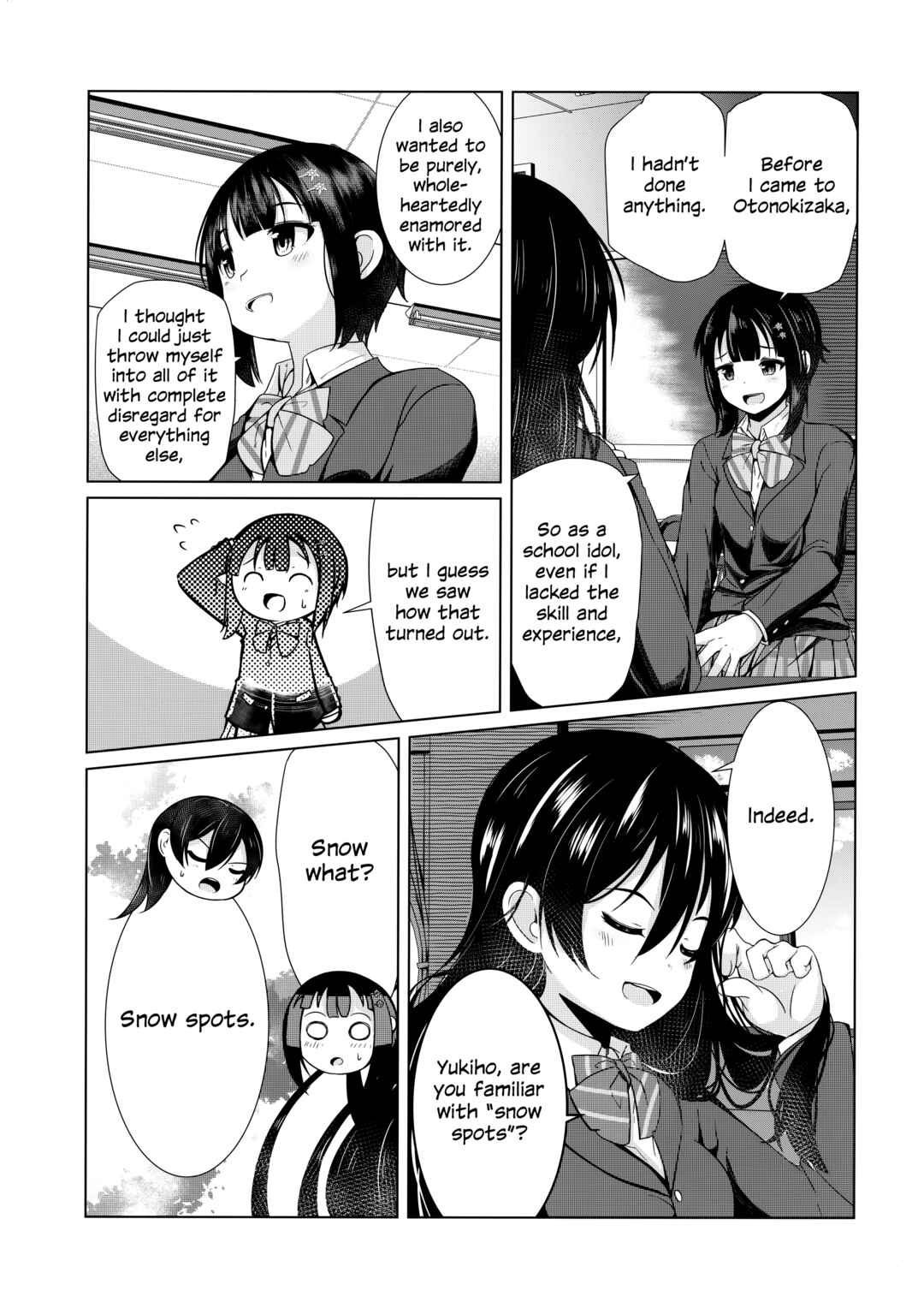 Page 16 Chapter Unknown_7fa0 Love Live! - The Color of Snow Spots (Doujinshi)