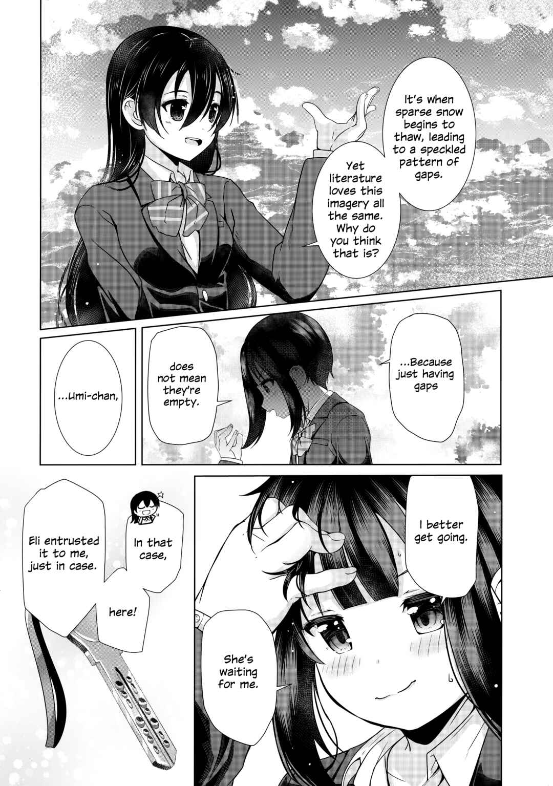 Page 17 Chapter Unknown_7fa0 Love Live! - The Color of Snow Spots (Doujinshi)