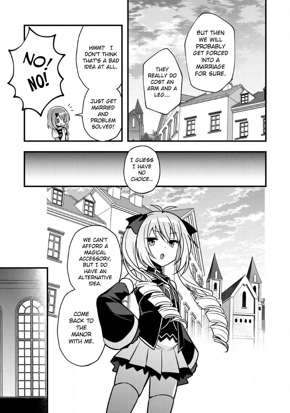 Page 28 Chapter 13 Isekai no Meikyuu Toshi de Chiyu Mahoutsukai Yattemasu