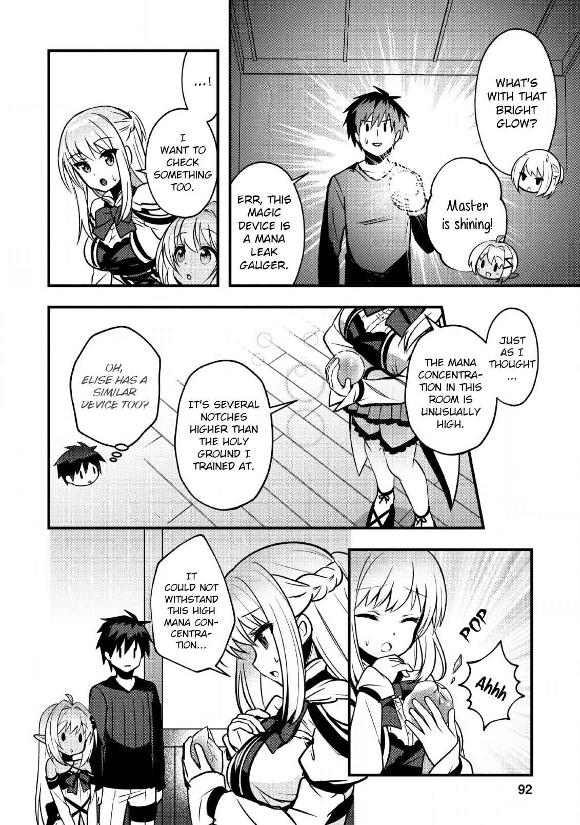 Page 33 Chapter 13 Isekai no Meikyuu Toshi de Chiyu Mahoutsukai Yattemasu