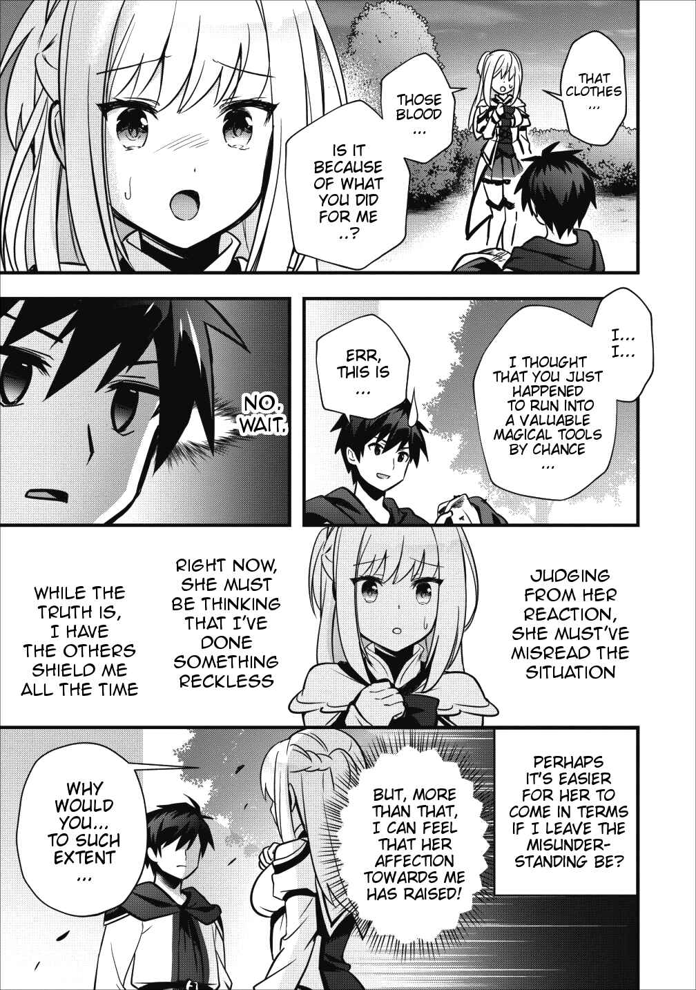 Page 12 Chapter 6.2 Isekai no Meikyuu Toshi de Chiyu Mahoutsukai Yattemasu