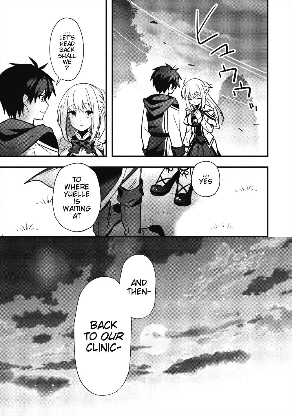 Page 22 Chapter 6.2 Isekai no Meikyuu Toshi de Chiyu Mahoutsukai Yattemasu