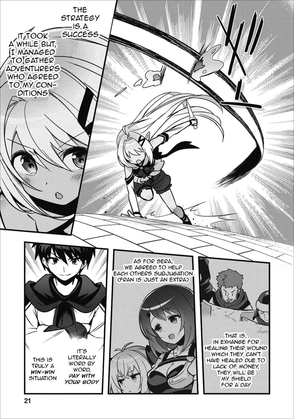 Page 4 Chapter 6.2 Isekai no Meikyuu Toshi de Chiyu Mahoutsukai Yattemasu