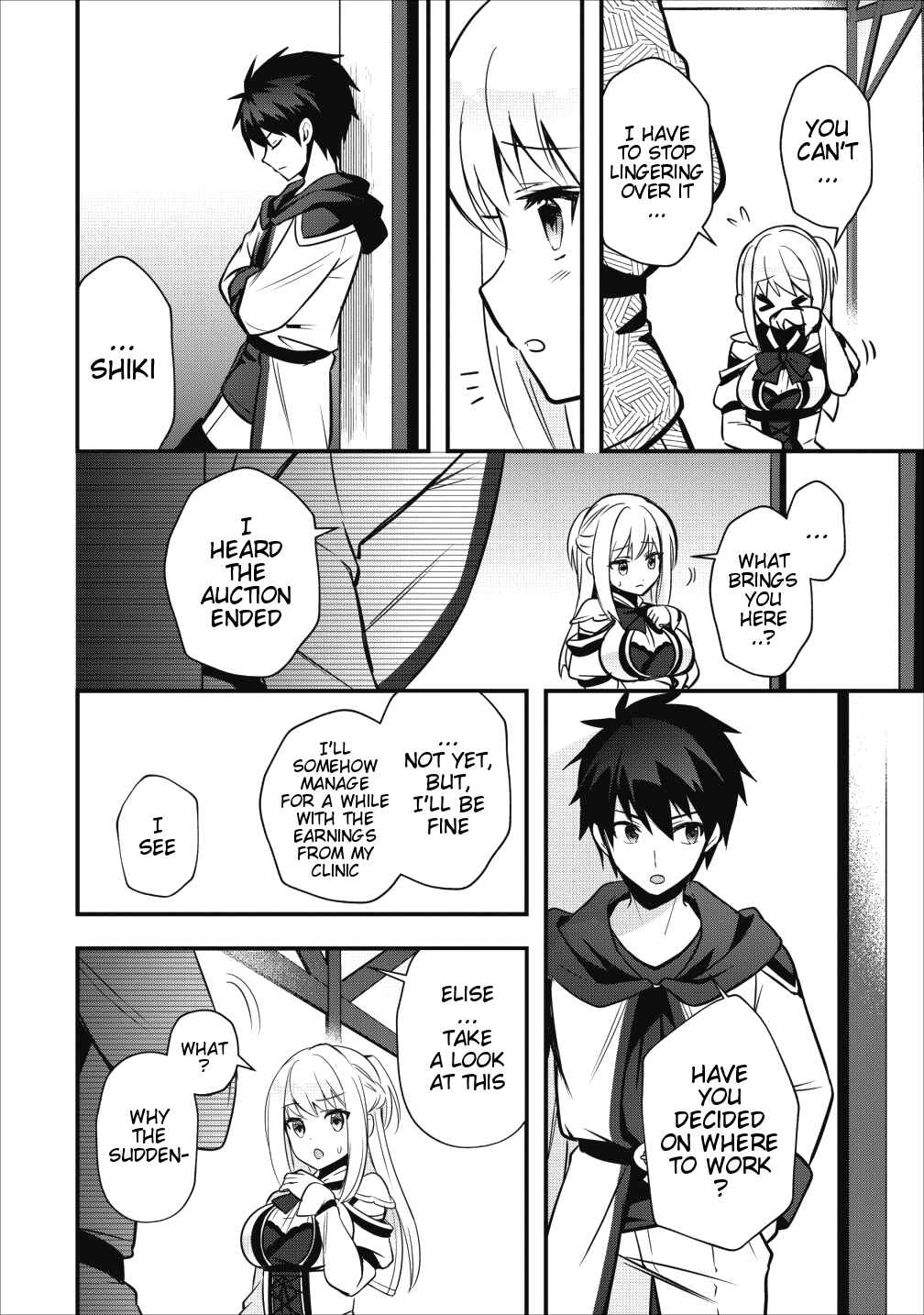 Page 7 Chapter 6.2 Isekai no Meikyuu Toshi de Chiyu Mahoutsukai Yattemasu