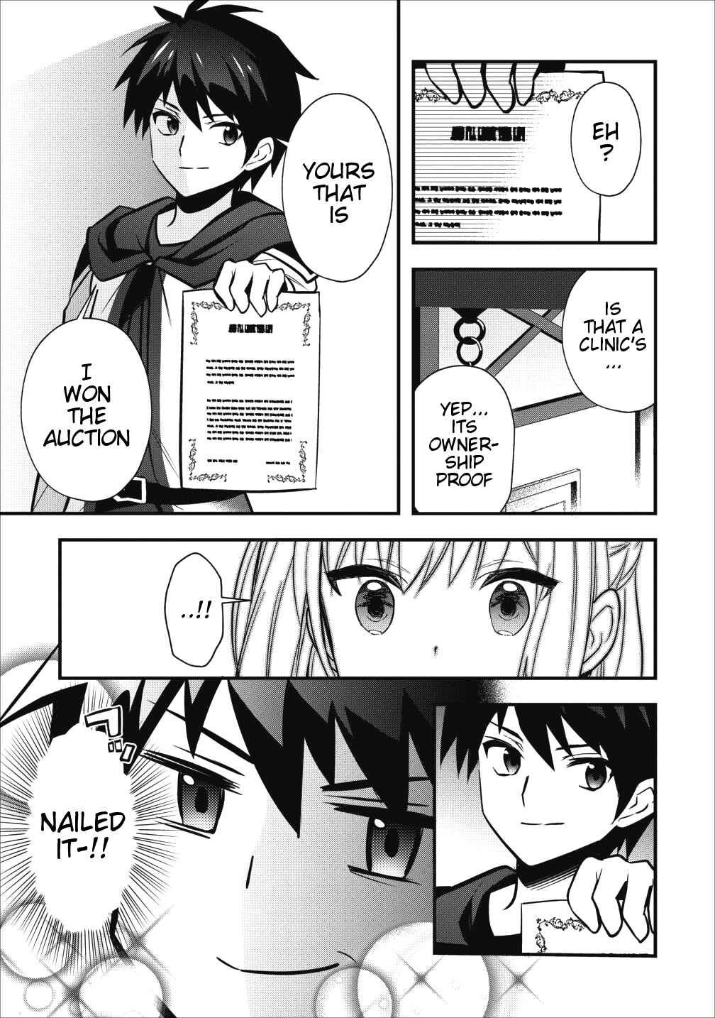 Page 8 Chapter 6.2 Isekai no Meikyuu Toshi de Chiyu Mahoutsukai Yattemasu